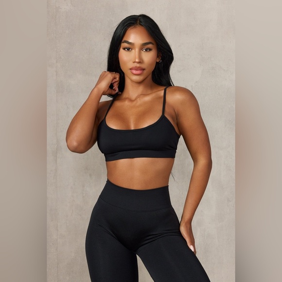 YoungLA Black Sports Bra - Picture 1 of 7